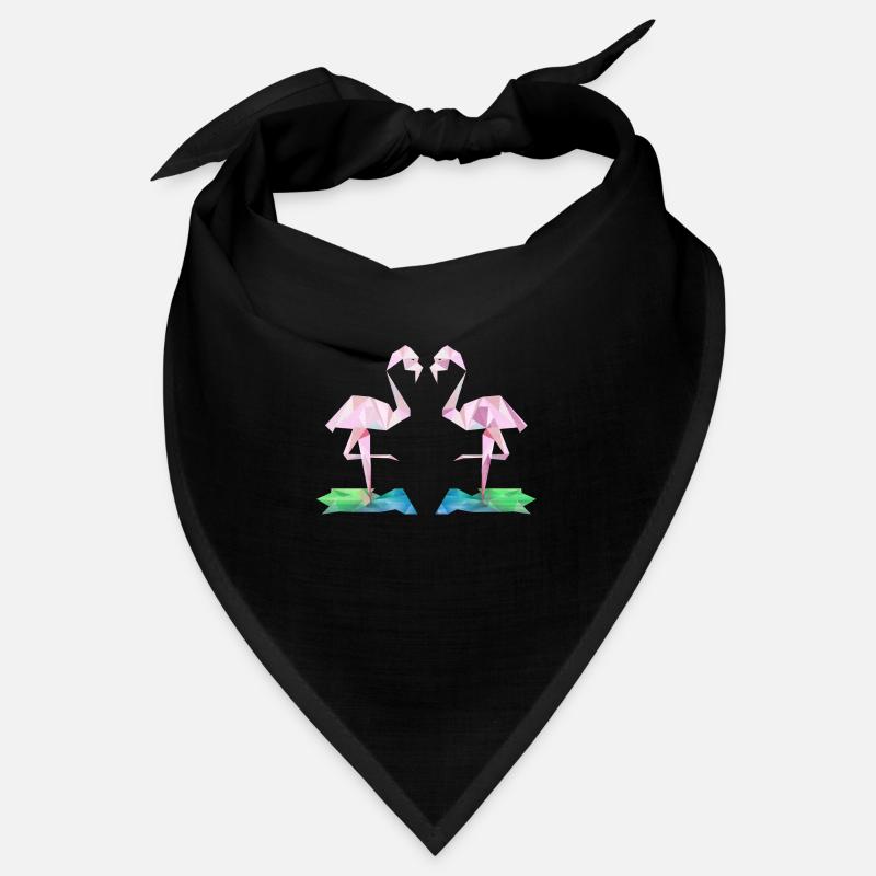 Flamingo low-poly Bandana
