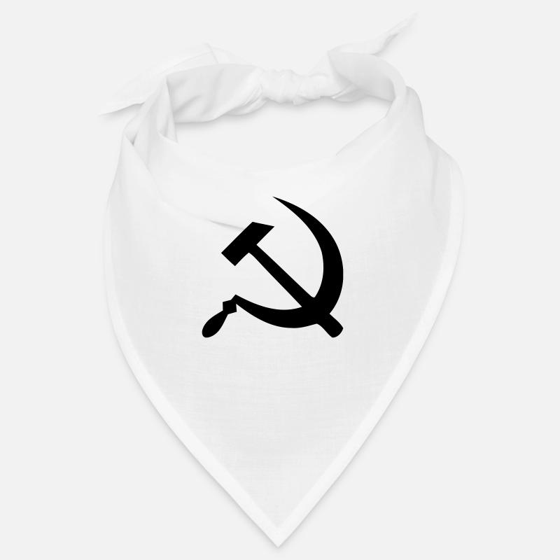 Communisme (V) - Bandana - blanc