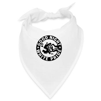 good night - Bandana - Weiß - Vorne