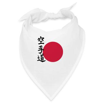 Karate do - Orient - Bandana - Weiß - Vorne