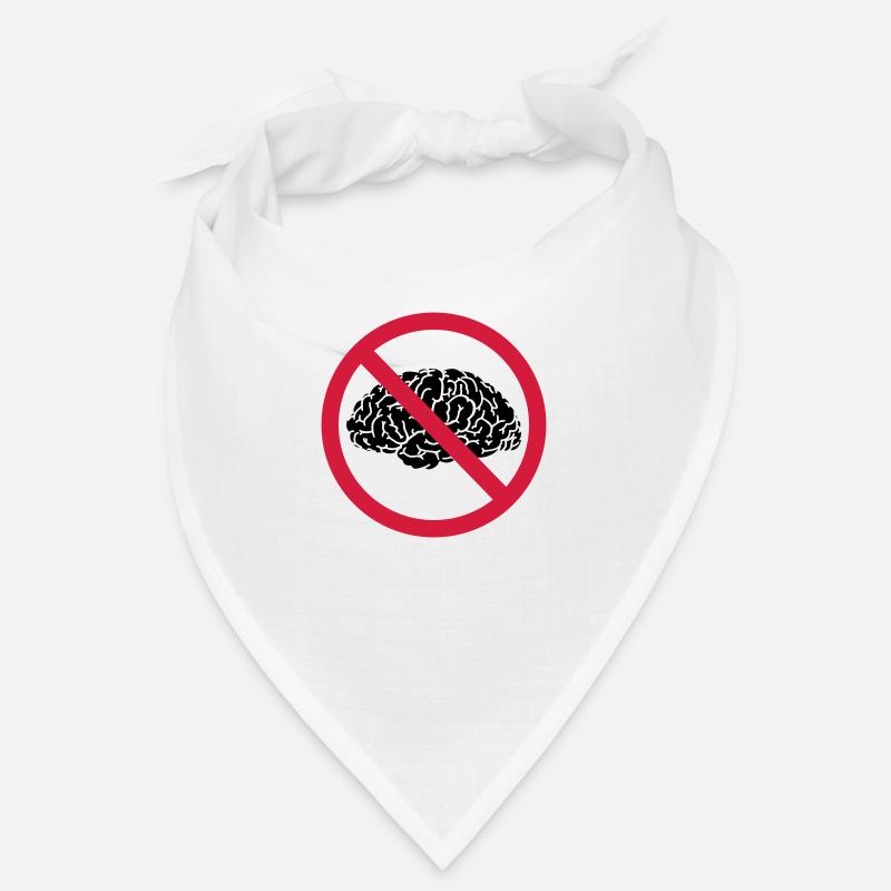 pas de cerveau permis Bandana