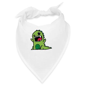 Tito das grüne Monster - Bandana - Weiß - Vorne
