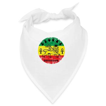 Reggae - Bandana - Weiß - Vorne