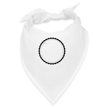RUNDES WAPPEN 1 TSC - Bandana - Weiß - Vorne