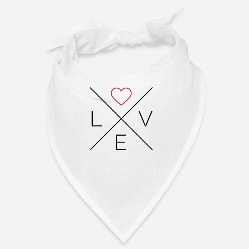 LOVE <3 Compass Bandana