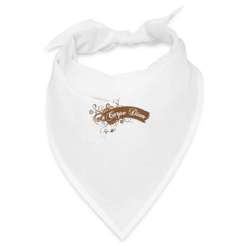 Carpe Diem de - Bandana - Weiß - Vorne