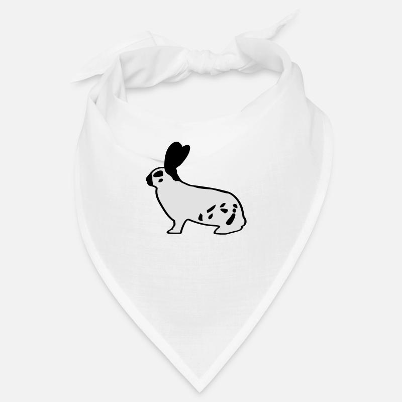 German giant piebald rabbit rabbit bunny Bandana
