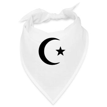 Islam - Bandana - Weiß - Vorne