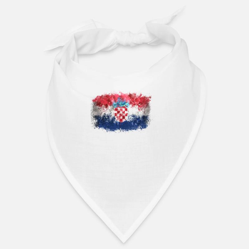 Drapeau croate Graffiti Bandana