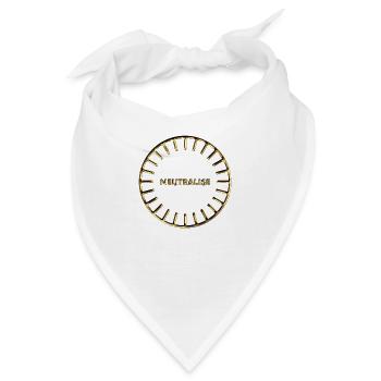 Neutralise, Sanjeevini, Schutz, Symbol, Computer - Bandana - Weiß - Vorne