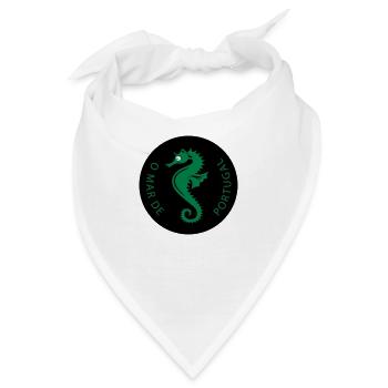 Seahorse of Portugal - Bandana - Weiß - Vorne