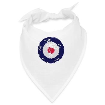 Vintage Mod Sign - Bandana - Weiß - Vorne