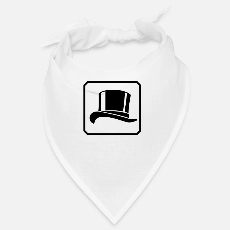 top hat / Zylinder Hut (framed, 1c) Bandana