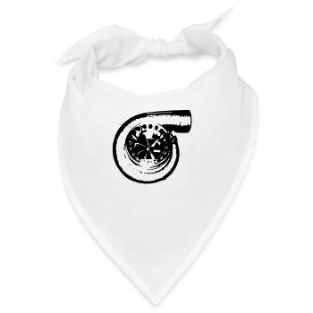 Turbo - Bandana - Weiß - Vorne