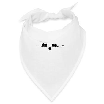 be different - Bandana - Weiß - Vorne
