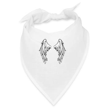 Wings de - Bandana - Weiß - Vorne