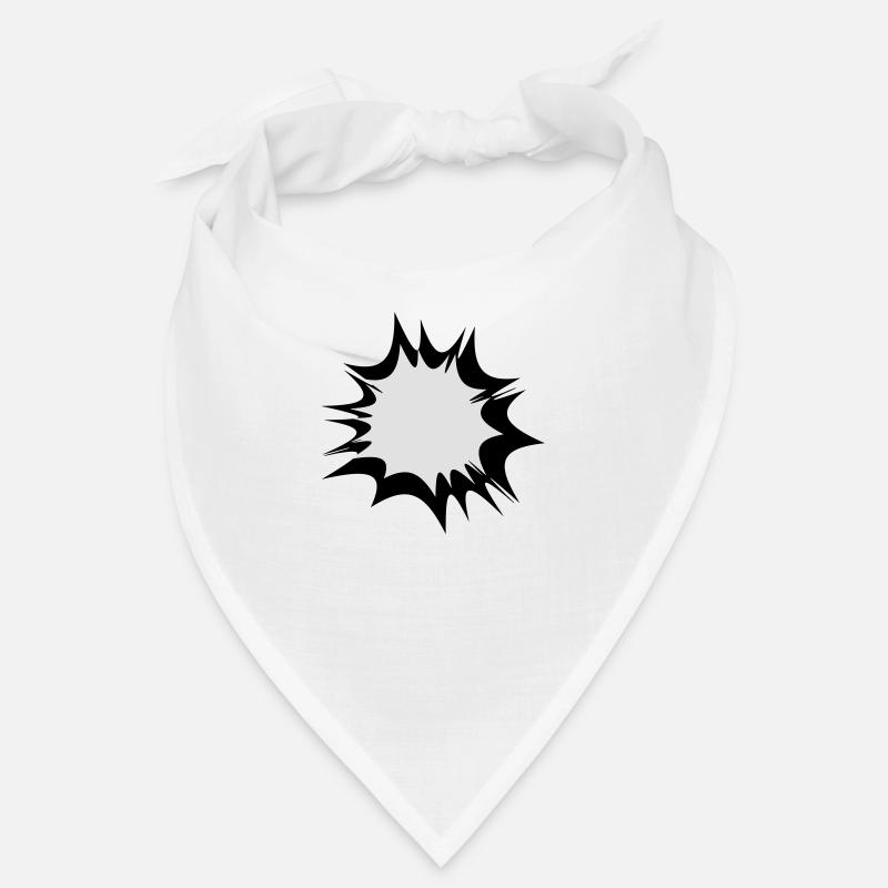 Speech comic bulle explosion Bandana