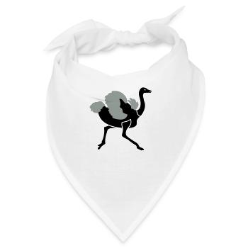 Strauss - Bandana - Weiß - Vorne