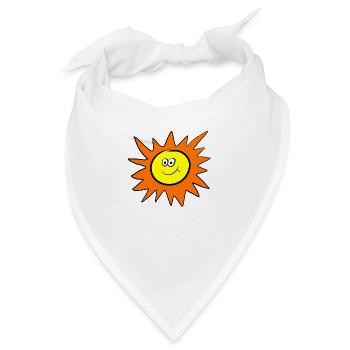 Sun - Bandana - Weiß - Vorne