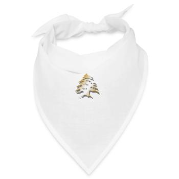 Libanon - Bandana - Weiß - Vorne