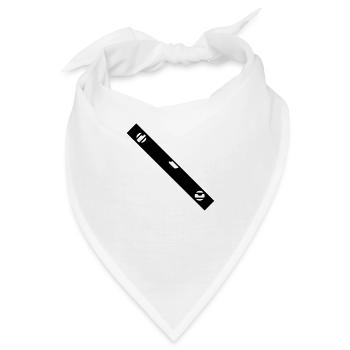 Ebene zur Maurer_g1 - Bandana - Weiß - Vorne
