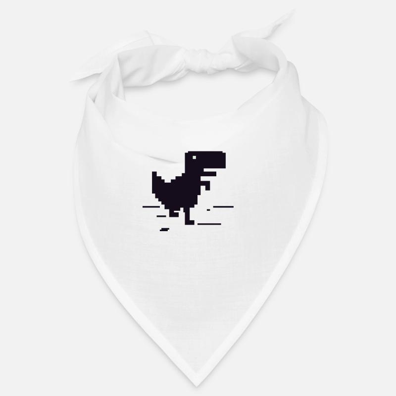 Retro pixel dinosaur Bandana
