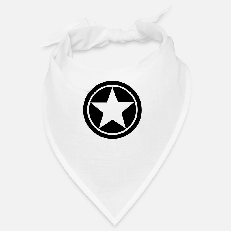 Etoile Star m - Bandana - blanc