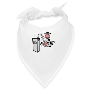 milkcow - Bandana - Weiß - Vorne
