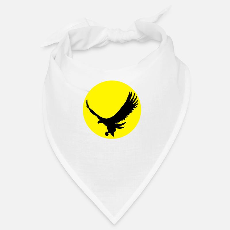 Adler - Bandana - Weiß