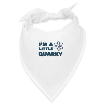 Im a little quarky Atom Neutron - Bandana - Weiß - Vorne