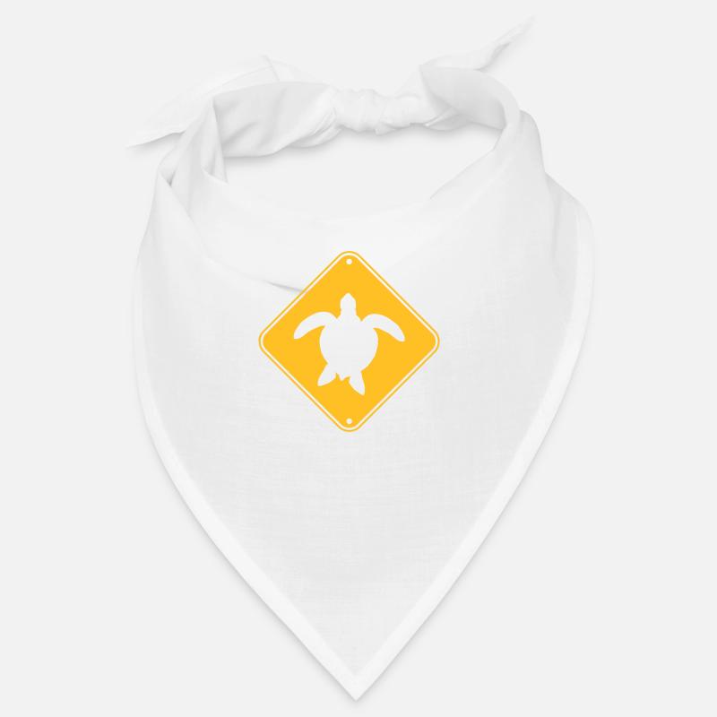 warning caution shield zone note attention wasp Bandana