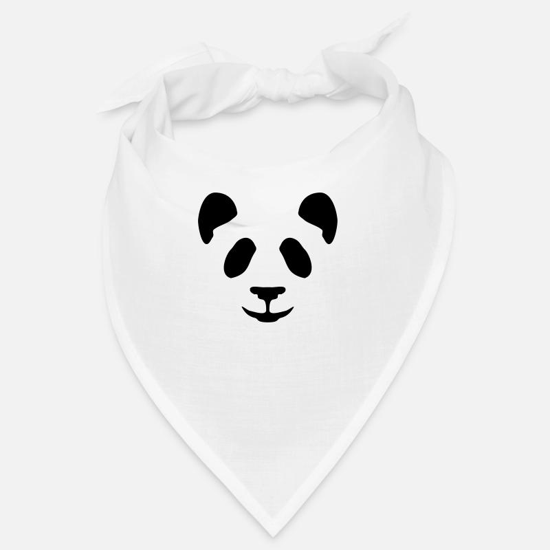 Panda Face Bandana