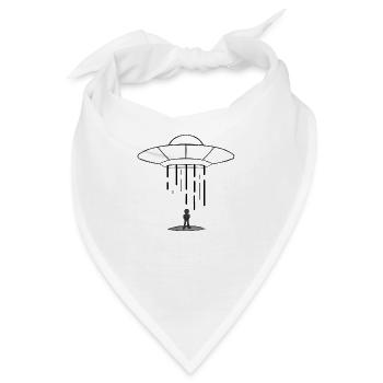 Ufo - Bandana - Weiß - Vorne