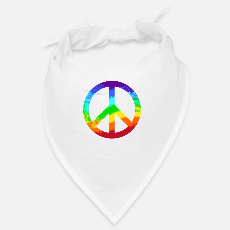 Peace-Zeichen Regenbogen Toleranz Frieden Graffiti Bandana