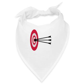 Archery Design - Bandana - Weiß - Vorne