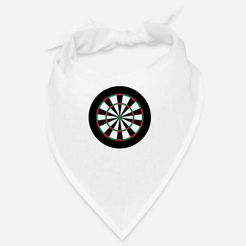 Dart Board - Bandana - Weiß