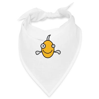 Funny Fish - Bandana - Weiß - Vorne