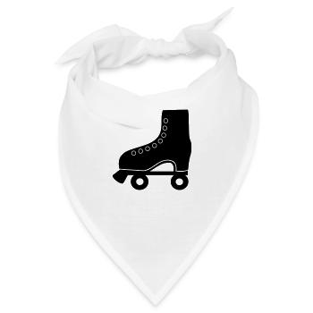 rollschuh - Bandana - Weiß - Vorne
