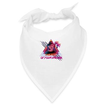 Der Mann deiner Träume - Bandana - Weiß - Vorne