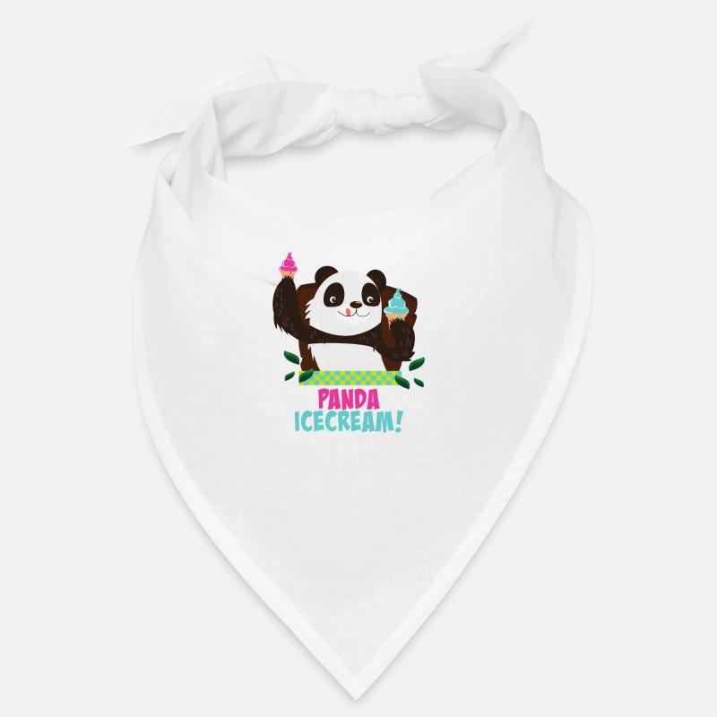 Panda avec glace Bandana