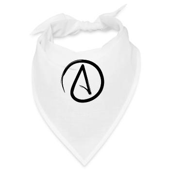 Atheist - Bandana - Weiß - Vorne