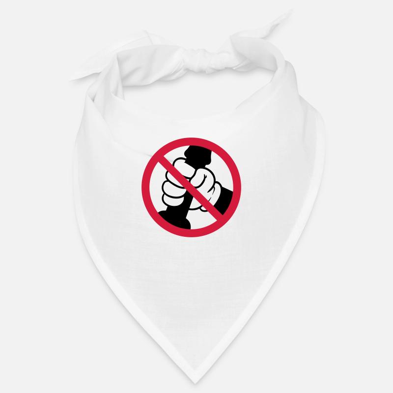 Plakat, wichsen verboten, JGA Bandana
