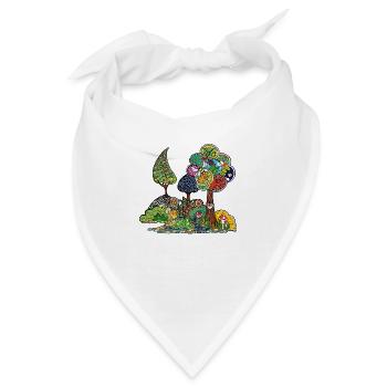 Der Garten von Elise - Bandana - Weiß - Vorne