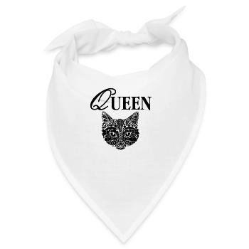 Katzen Sommer Lustig Handkoffer Kätzchen Geschenk - Bandana - Weiß - Vorne