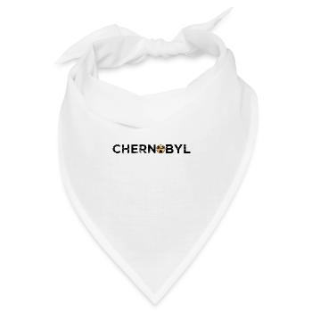 Tschernobyl Radioaktiv Atom Symbol Geschenk - Bandana - Weiß - Vorne
