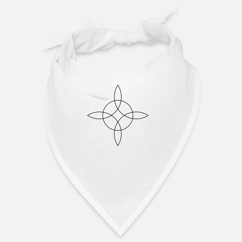 Witch`s Knot, Binds the 4 elements, Magical symbol Bandana