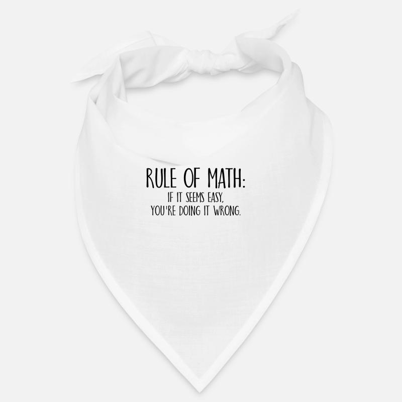 Règle de Math Bandana