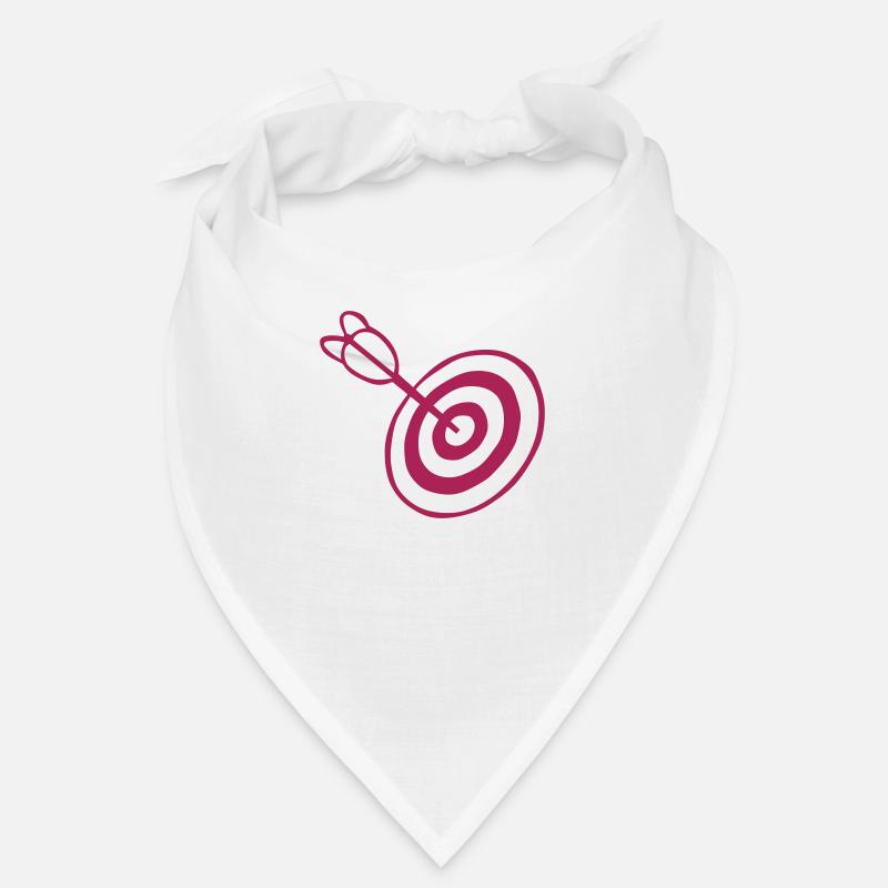 cible fleche flechette mille centre Bandana