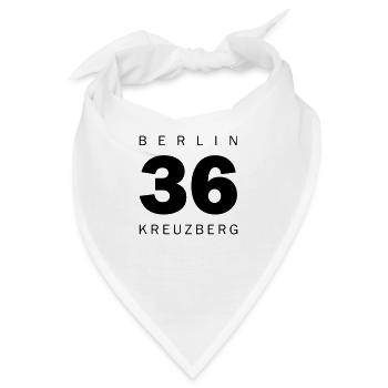 Kreuzberg - Bandana - Weiß - Vorne