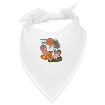 Sommerfrau - Bandana - Weiß - Vorne
